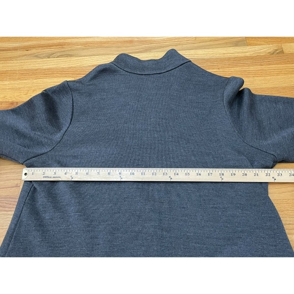 Soft Surroundings Runway Women's 2X Black Sweater Wool Tunic Outdoor Holiday - Picture 5 of 9